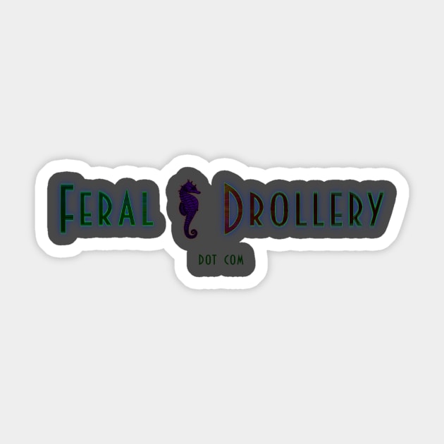 FD Dot Com Sticker by FeralDrollery